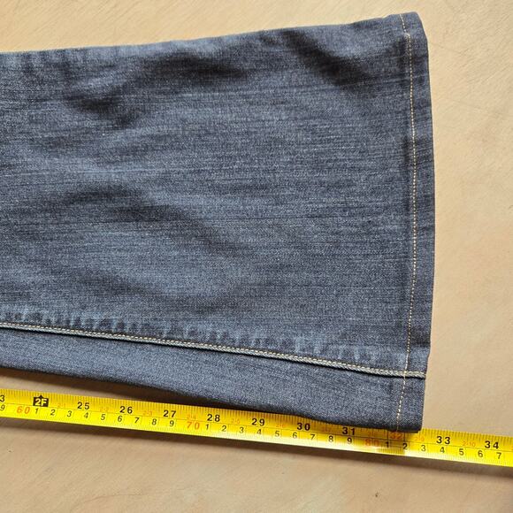 PAIGE High Rise Bell Canyon Women's Size 26 Flare Denim Jeans Blue Stretch Blend - Picture 11 of 11
